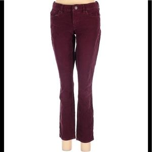 J. Crew Matchstick Corduroy Pants size 28R